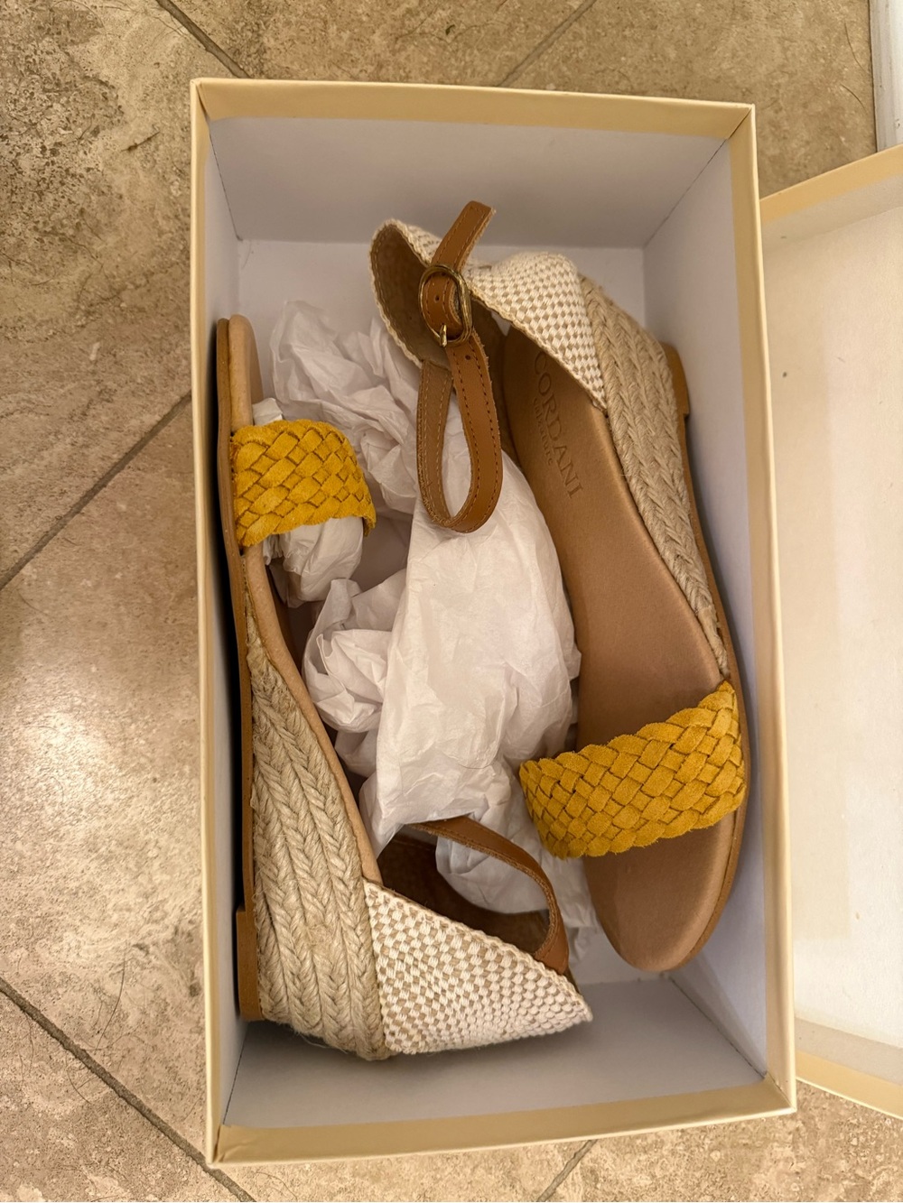 Rare Sundance catalog Cordani espadrilles.